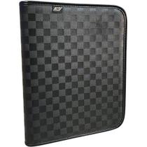 Fichario Com Ziper Executive Preto