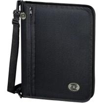 Fichário com Zíper Teen Preto - ACP