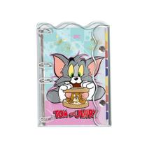 Fichário DAC Colegial em PVC Cristal Warner Tom e Jerry