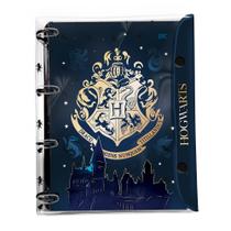 Fichário Dac Universitário em PVC Cristal com 192 Folhas decoradas Harry Potter 4566