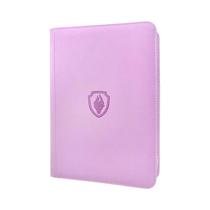 Fichário De Cartas Colecionáveis 360 Com 9 Bolsos, Zíper, Capa Premium Em PU, Durável, Com