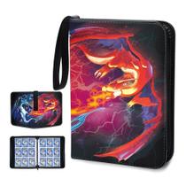 Fichário de cartas colecionáveis Coosebaery Fire Dragon 900 Cards Fichário de cartas colecionáveis Coosebaery Fire Dragon 900 Cards