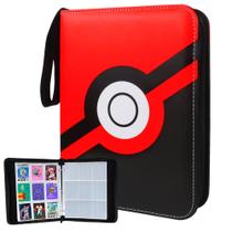 Fichário de cartas colecionáveis FOME de 9 bolsos com 900 cartas e 50 mangas Fichário de cartas colecionáveis FOME de 9 bolsos com 900 cartas e 50 mangas