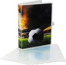Fichário de cartas colecionáveis UniKeep Mini Soccer Theme 200 cartas Fichário de cartas colecionáveis UniKeep Mini Soccer Theme 200 cartas