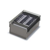 Fichário De Mesa 3x5 Fume Acrimet Fichário De Mesa 3x5 Fume Acrimet