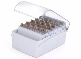 Fichário De Mesa 6X9 Branco Waleu