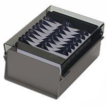 Fichário de Mesa Acrílico 3x5 Acrimet 911 Fichário de Mesa Acrílico 3x5 Acrimet 911