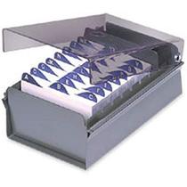 Fichario De Mesa C/ Base De Aco 3X5 Fume Fichario De Mesa C/ Base De Aco 3X5 Fume