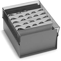 Fichario De Mesa C/ Base De Aco 5X8 Fume