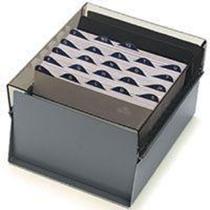 Fichário De Mesa C/ Base De Aco 6X9 Fumê - GNA - Acrimet Fichário De Mesa C/ Base De Aco 6X9 Fumê - GNA - Acrimet