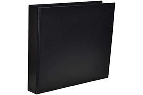 Fichario De Pvc 4 Argolas 40Mm Preto