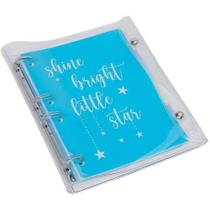 Fichário de PVC Colegial Inspire 10DIV. Azul - Polibras