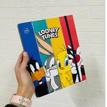 Fichário Escolar Looney Tunes Colegial 48 folhas - Dac