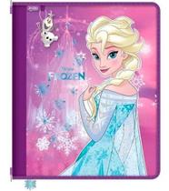 Fichario Frozen Disney Elsa 96Fls - Jandaia