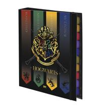 Fichário Harry Potter Casas DAC 4179 10 divisões 48 folhas