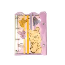Fichário Pooh Disney Universitário em PVC Cristal - Dac