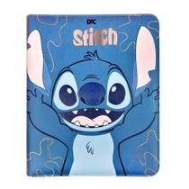 Fichário Stitch Universitário Com Zíper Disney - Dac