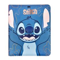 Fichário Stitch Universitário Com Zíper Disney - Dac