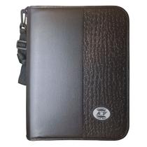 Fichário Universitário ACP Croco com Zíper e Alça