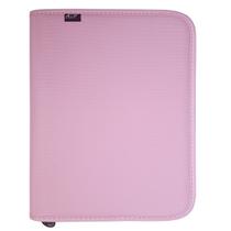 Fichário Universitário ACP Sweet 4 Argolas Zíper Estojo e Bloco 96fls