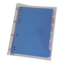 Fichário Universitário Argolado Cristal Transparente Bloco 96 folhas Tons Pastel Volta às Aulas ACP Fichário Universitário Argolado Cristal Transparente Bloco 96 folhas Tons Pastel Volta às Aulas ACP