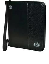 Fichario Universitário C/ziper Croco Black Acp