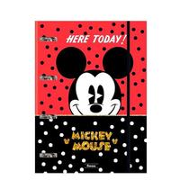 Fichário Universitário Cartonado Mickey Mouse 80F - FORONI