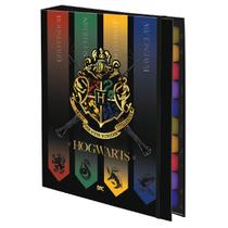 Fichário Universitário Com Elástico HP Hogwarts 48 Folhas - DAC