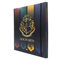 Fichário Universitário com Fechamento em Elástico + 48 folhas Decoradas - Harry Potter - DAC
