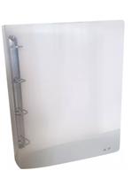 Fichário Universitário Cristal A4 Com 4 Argolas