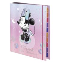 Fichario Universitário Minnie Mouse Com 48 Folhas Dac