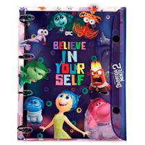 Fichário Universitário PVC Cristal Divertidamente - DAC