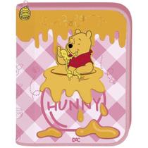 Fichário ursinho pooh grande com ziper - DAC