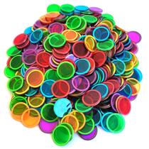 Fichas de Bingo SEETOOOGAMES 300 unidades Cores Mistas 17 mm Fichas de Bingo SEETOOOGAMES 300 unidades Cores Mistas 17 mm