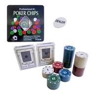 Fichas De Poker 100 Fichas Na Lata