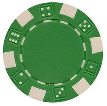 Fichas de pôquer DA VINCI 50 dados compostos de argila listrados 11,5 g