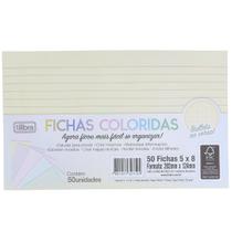 Fichas de Resumo Coloridas 5 Cores 50 fichas 202mm x 124mm