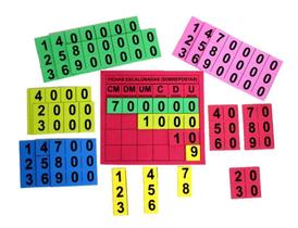 Fichas Escalonadas Sobrepostas 6 Ordem Em Eva - Criativa Educativos