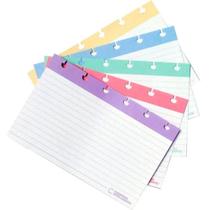 Fichas Pautadas Para Caderno Inteligentes Horizontal 4x6 Fichas Pautadas Para Caderno Inteligentes Horizontal 4x6