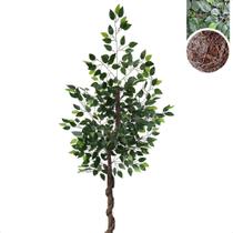 Ficus Artificial Verde 150cm Sem Vaso Decoração