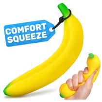 Fidget antiestresse Banana de espuma PU Tesorrio 17 x 3,5 cm Fidget antiestresse Banana de espuma PU Tesorrio 17 x 3,5 cm