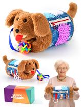Fidget Blanket and Muff Dog SOFWO para adultos com demência