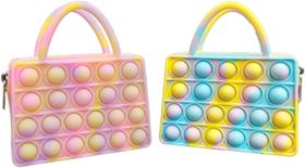 Fidget Bolsa para Meninas Mini Coin Bolsa Carteira Pop Bolsa Bolsa