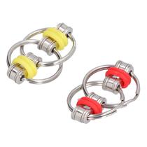 Fidget Chain Toy Agatige em aço inoxidável para TDAH e ansiedade