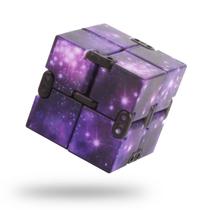 Fidget Cube Aooguel Infinity Roxo - Para Crianças e Adultos