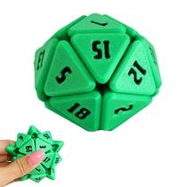 Fidget Cube Venshy D20 impresso em 3D para alívio de estresse