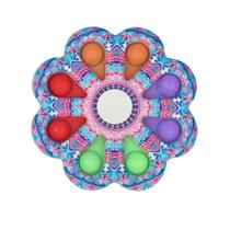 Fidget Dimple Toy Stress Relief Brinquedos de mão para crianças Fácil de usar Soft Silicone 8.5