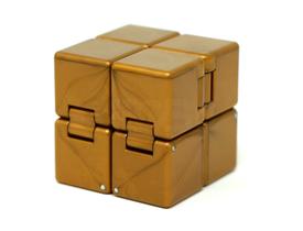 Fidget infinity cube shengshou dourado