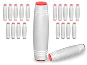 Fidget Mokuru Stick Bastao Roller Anti Stress Branco 20 Unid
