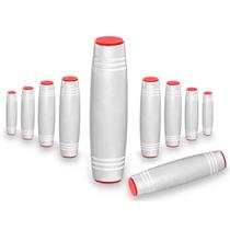Fidget Mokuru Stick Bastao Roller Anti Stress Branco Kit com 10 Unidades (bsl-gira-4 mokuru kit-10)